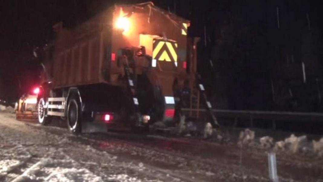 Konya-Antalya yolunda son durum 12